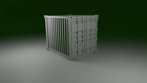 1:72 Scale - Iso 10ft Container