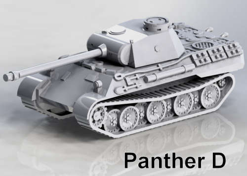 1:72 Scale - Panther D