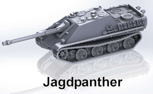 1:100 Scale - Jagdpanther - Late