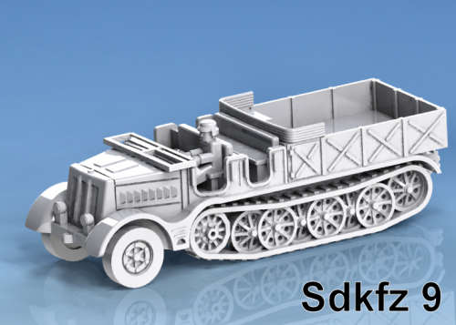 1:100 Scale - Sdkfz 9 Famo