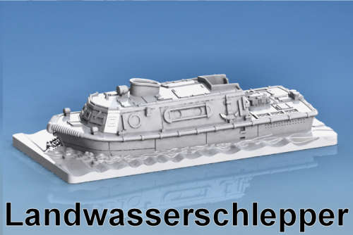 1:100 Scale - LWS (Landwasserschlepper) - Water Line