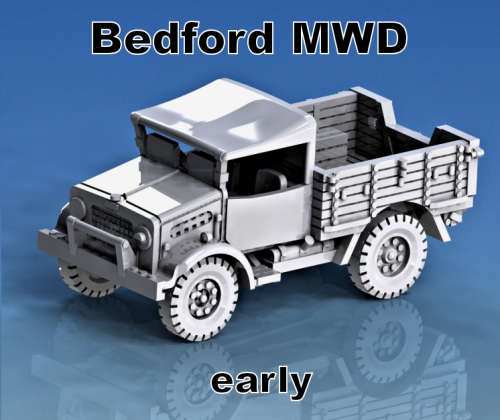 1:87 Scale - Bedford MWD - Early - Open