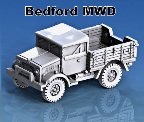 1:72 Scale - Bedford MWD - Late