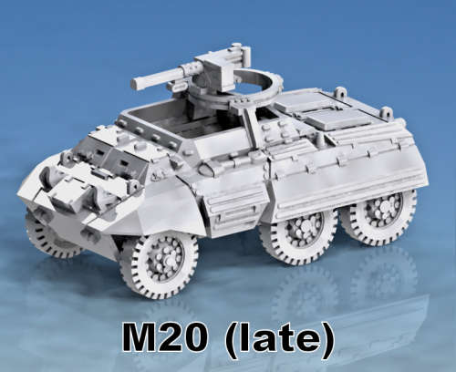 1:72 Scale - M20 Command Car - Late