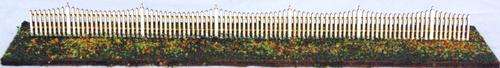 HO Scale Picket Fence