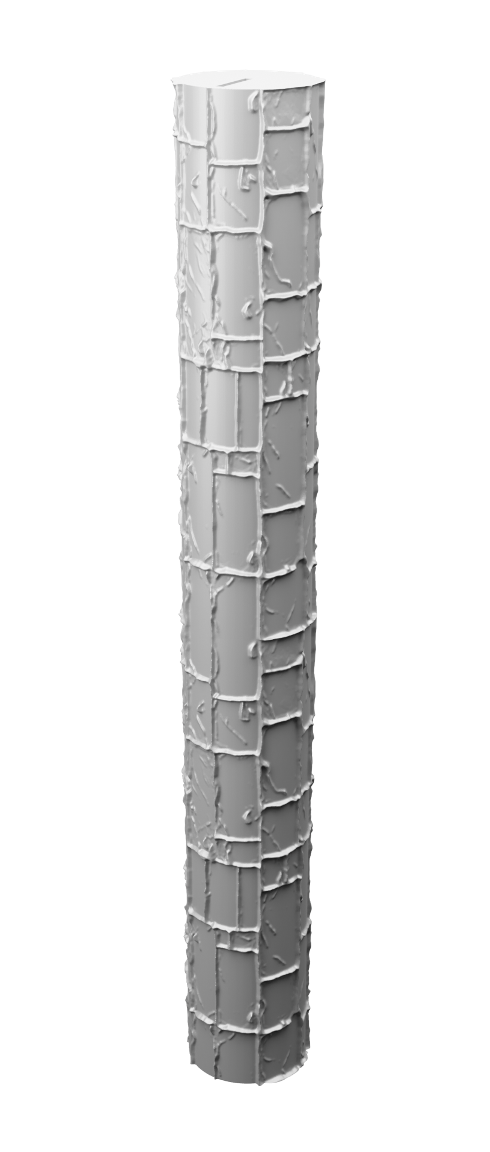 Textured Roller Set 17 - Roller 3 - Long