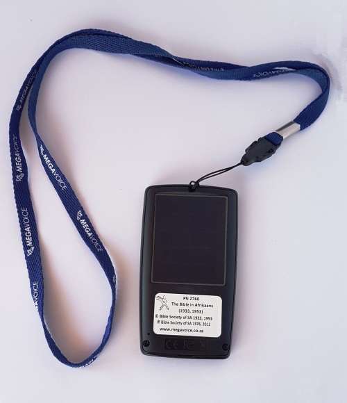 Audio Bible - MegaVoice Envoy - Bybel in Afrikaans 1983 vertaling (Player only)