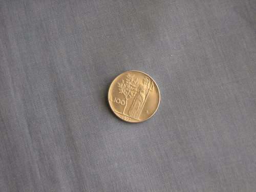 Coin of Italia - 100 L 1977 - Circulated