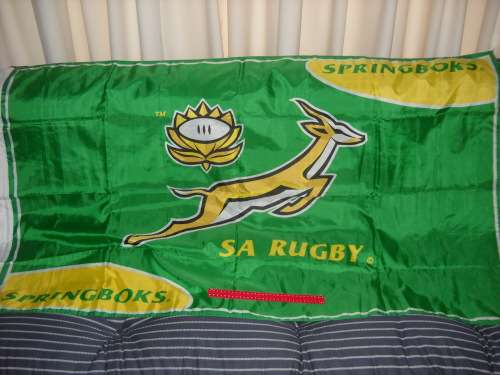 Springbok Rugby Flag Large (D)