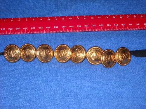 SADF 8X NAVY BUTTONS