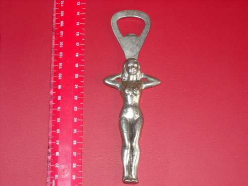Vintage Nude Female Bottle Opener