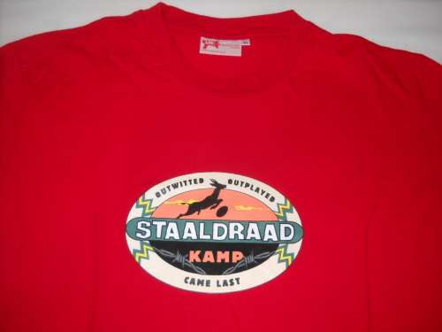 T Shirt Springbok Rugby Kamp Staaldraad - XXLarge