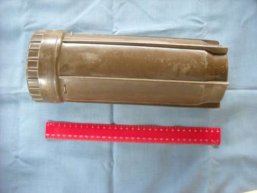 SA ARMY Plastic Container for Aircraft Bomb Fuze
