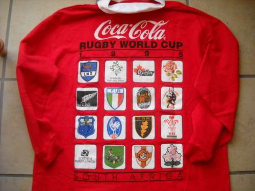 Rugby World Cup 1995 - Coca Cola Jersey "Collectors Item"