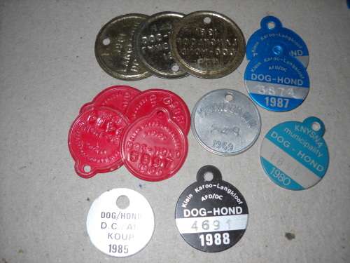 Dog Licence Badges - Lot