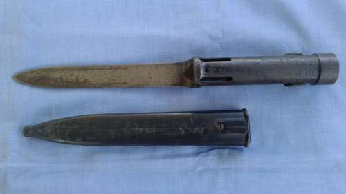 SADF - SA ARMY : R1 BAYONET (BUSH WAR ERA ITEM)
