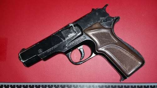 Vintage Die Casts Cap-Gun "Gonher" Made in Spain