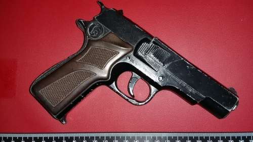 Vintage Die Casts Cap-Gun "Gonher" Made in Spain