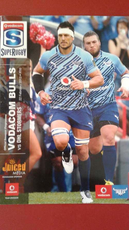 Rugby Program - SupeRugby 2013 - Bulls vs Stormers