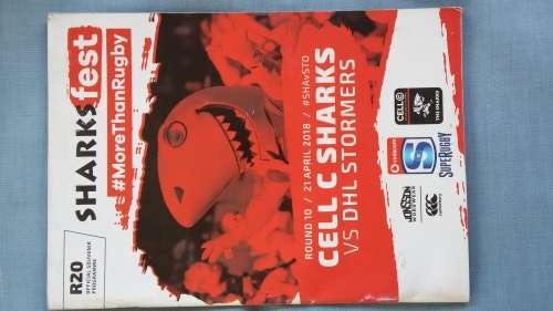 Rugby Program - SupeRugby 2018 - Sharks vs Stormers