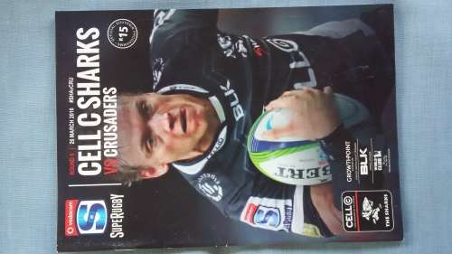 Rugby Program - SupeRugby 2016 - Sharks vs Crusaders