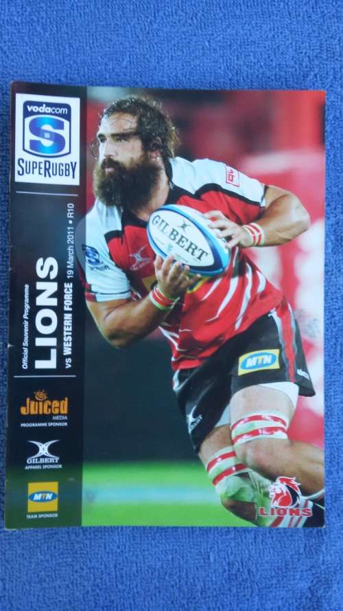 Rugby Program - SupeRugby 2011 - Lions vs Western Force
