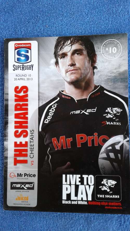 Rugby Program - SupeRugby 2013 - Sharks vs Bulls