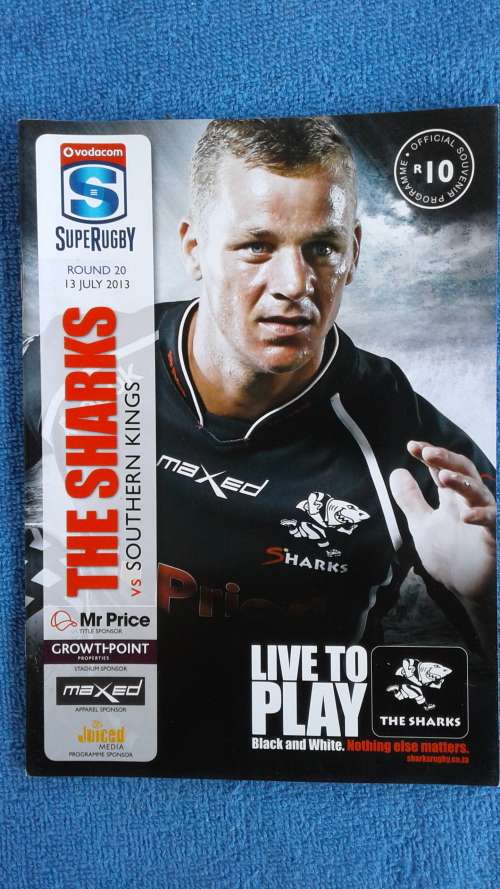 Rugby Program - SupeRugby 2013 - Sharks vs Southern Kings