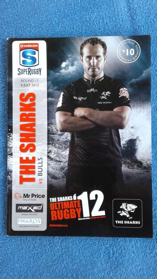 Rugby Program - SupeRugby 2012 - Sharks vs Bulls