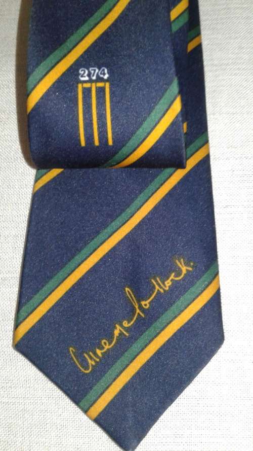 Cricket Tie - Greame Pollock 274