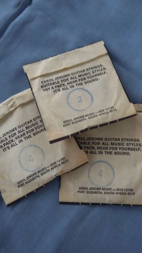 Guitar Strings Lot of 3