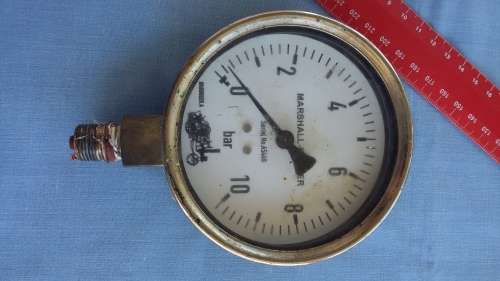Old Steam Engine Bar Meter (Nice Display)