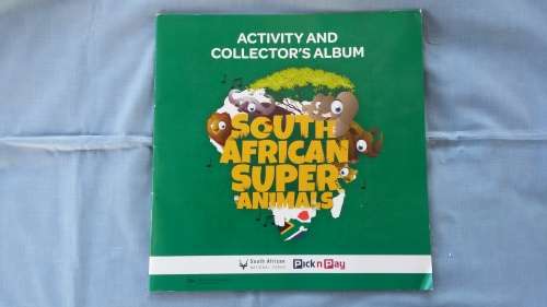 Pick n Pay South African Super Animals Collectors Album - Empty