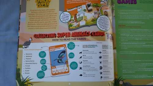 Pick n Pay South African Super Animals Collectors Album - Empty