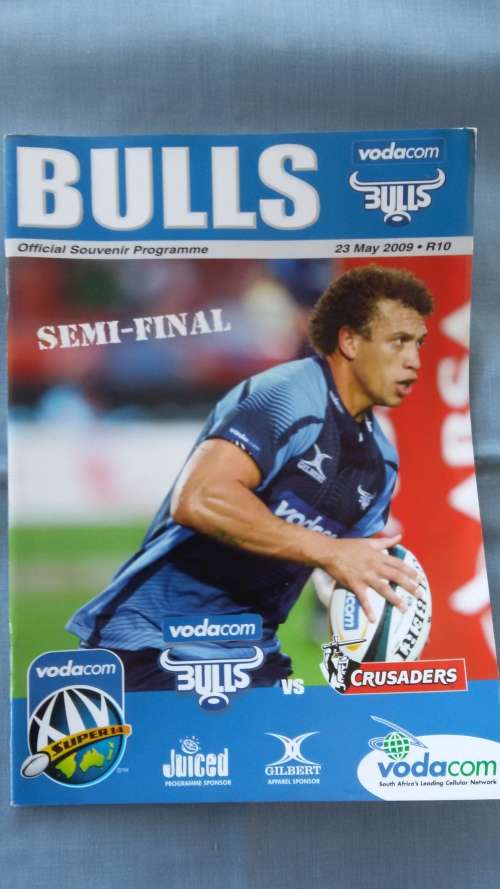 Rugby Program - Super 14 2009 - SEMI-FINAL - Bulls vs Crusaders