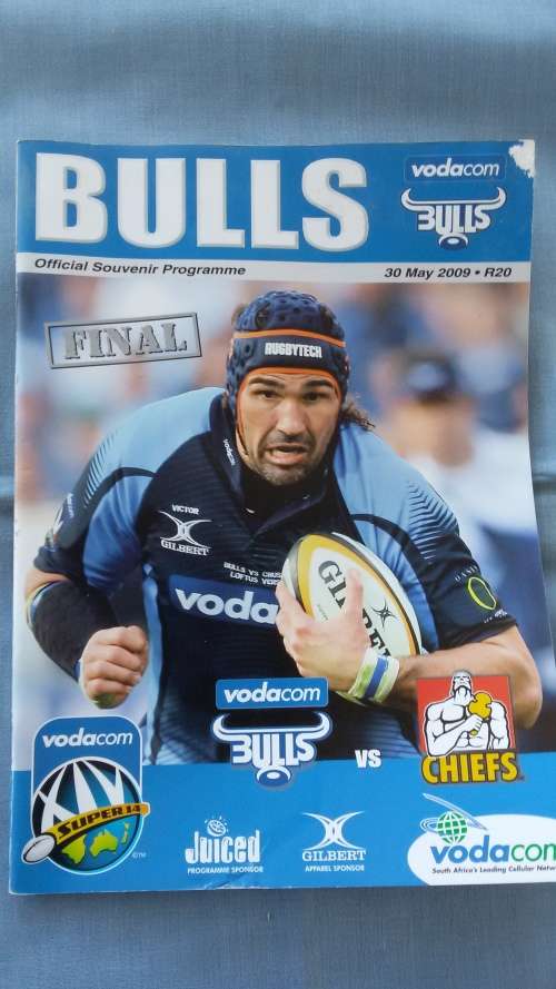 Rugby Program - Super 14 2009 - FINAL - Bulls vs Chiefs