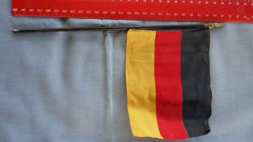 Old International Mini Desk Flag - GERMANY