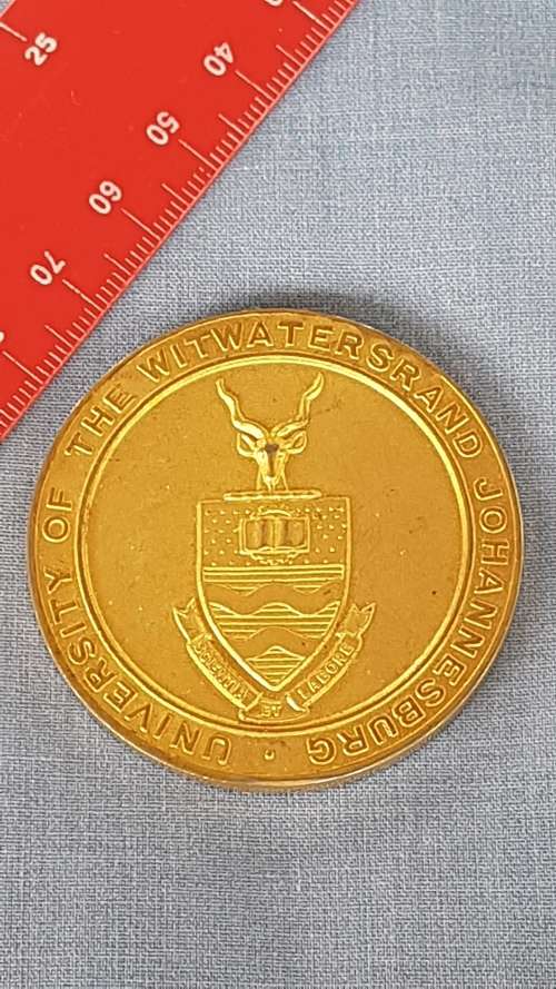 Medal - University of the Witwatersrand Johannesburg