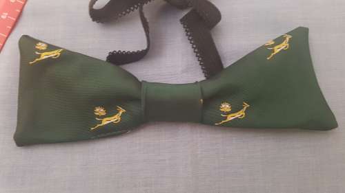 Springbok Rugby Bow Tie