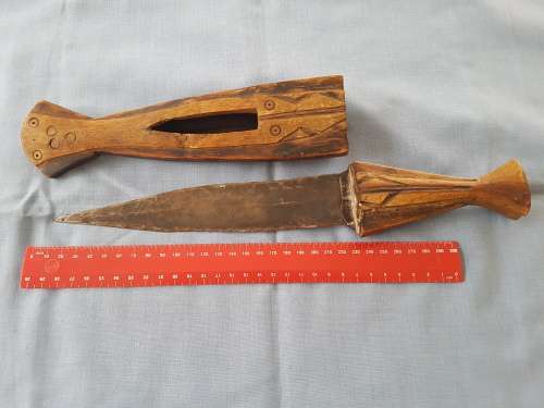 Ovambo Ndoro African Tribal Knife / Dagger (35cm)
