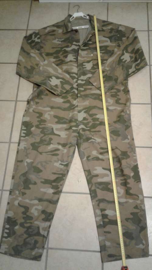 Camo Overall - Big Size 52 (See Description)