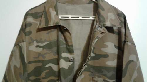 Camo Overall - Big Size 52 (See Description)