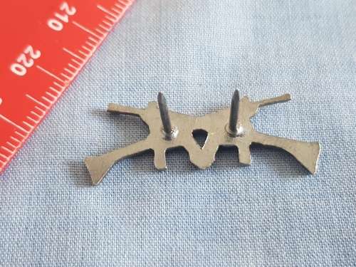 SWAFT SWA MILITARY MARKSMAN 1St CLASS SHARPSHOOTER BADGE