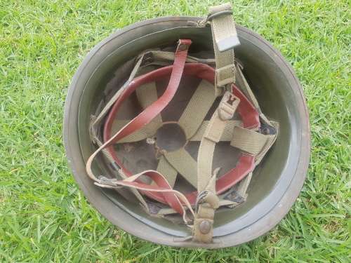 SADF - SA MILITARY Battle Helmet Staaldak + Inner