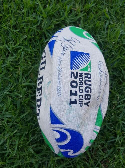 RUGBY WORLD CUP 2011 Mini Gilbert Rugby Ball