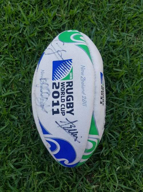 RUGBY WORLD CUP 2011 Mini Gilbert Rugby Ball