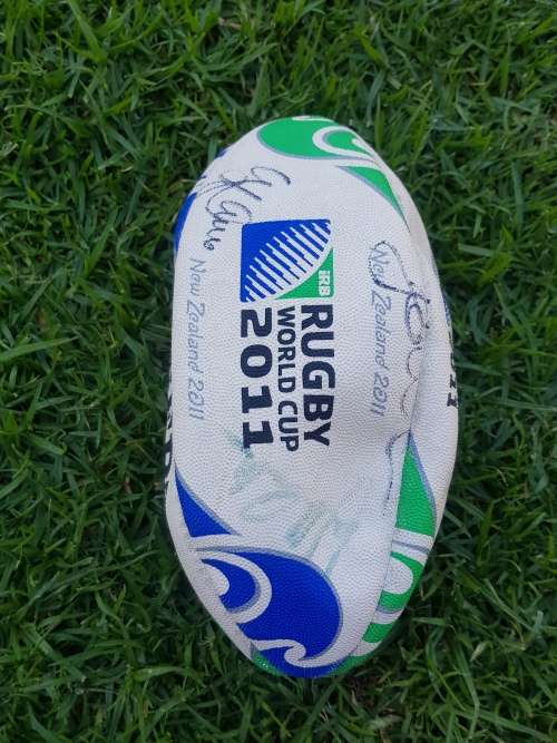 RUGBY WORLD CUP 2011 Mini Gilbert Rugby Ball
