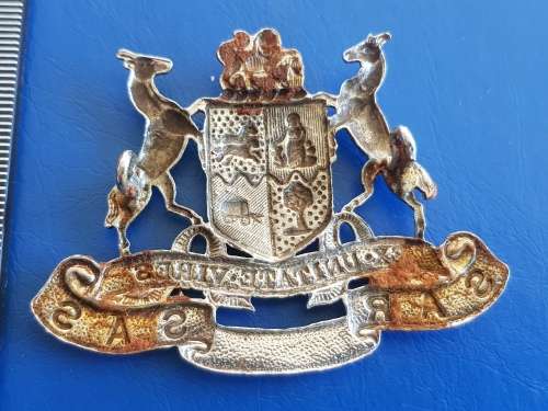 SA RAILWAY CAP BADGE