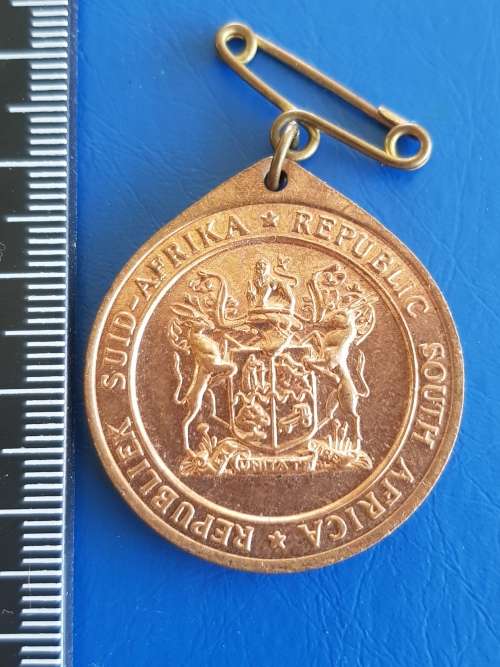Republic South Africa 31-05-1961  Medal