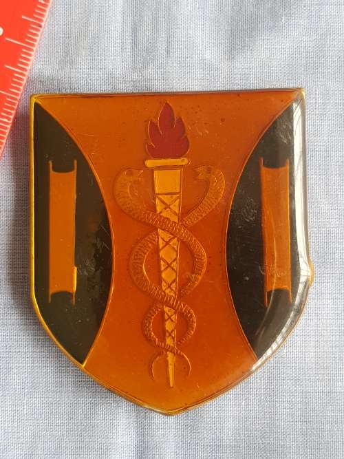 SA NOODHULP - FIRST AID SHOULDER FLASH WITH PINS